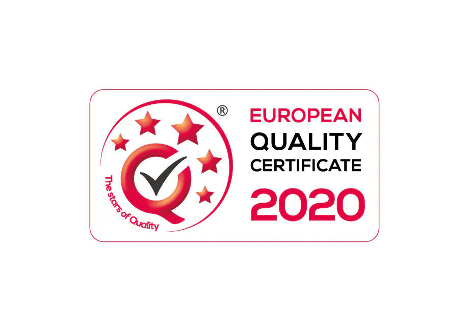 EUROPEAN QUALITY CERTIFICATE 2020