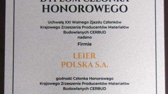 Krajowe Zrzeszenie Producentów Materiałów Budowlanych CERBUD