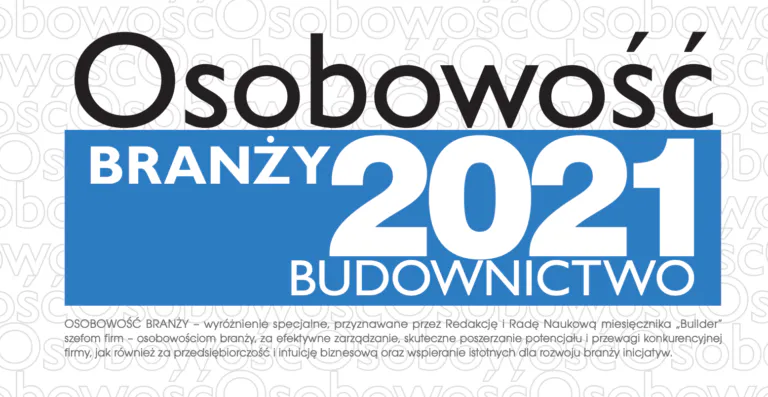 OSOBOWOŚĆ BRANŻY BUDOWNICTWO 2021