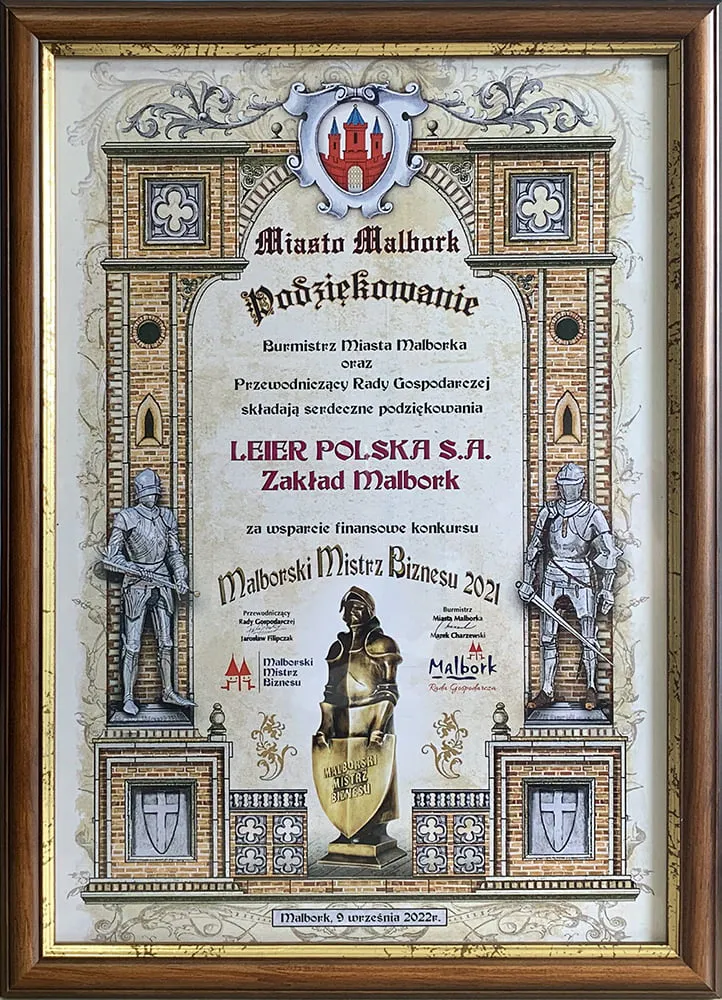 Malborski Mistrz Biznesu 2021